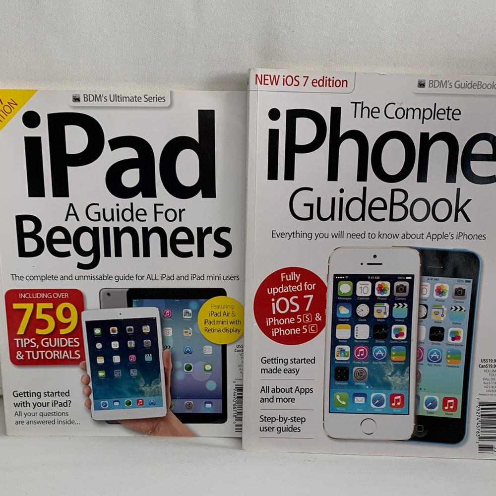 iPad and iPhone Guidebooks